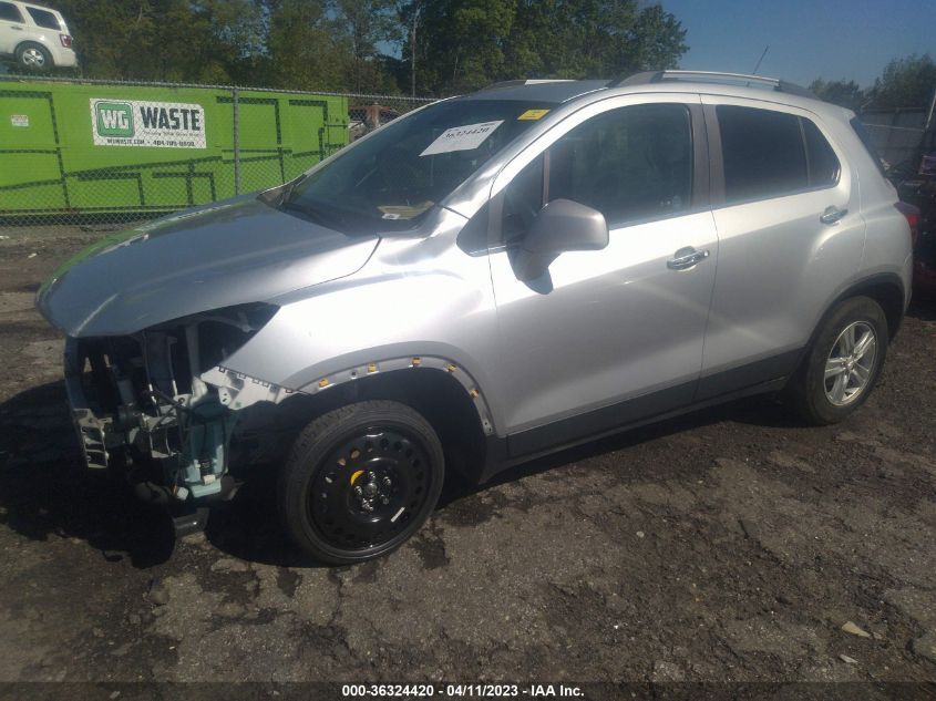 2020 CHEVROLET TRAX LT - KL7CJLSB2LB006754