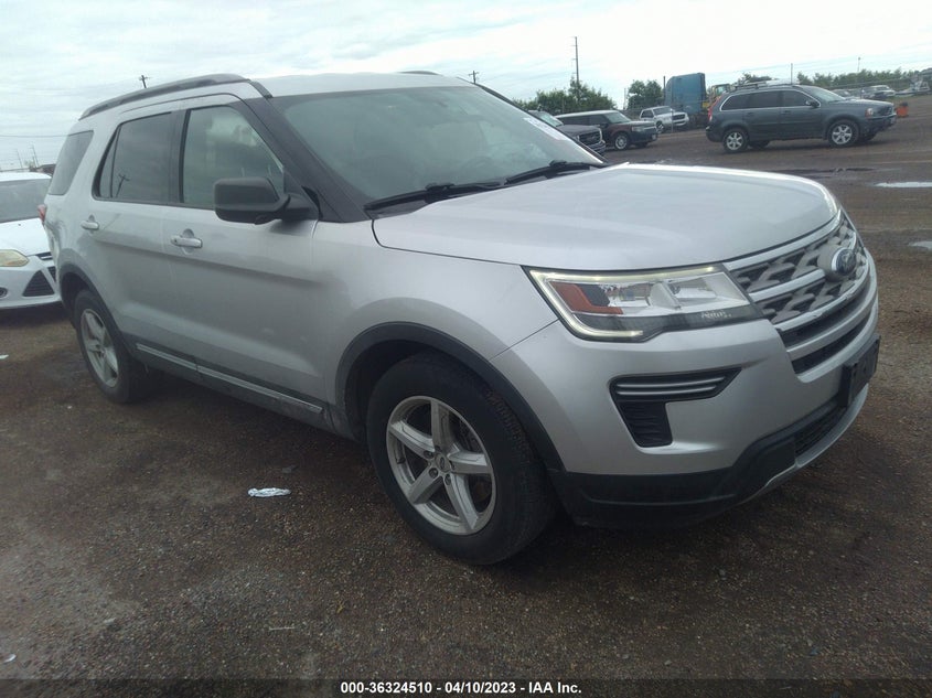 VIN 1FM5K7D8XJGA54662 2018 FORD EXPLORER XLT