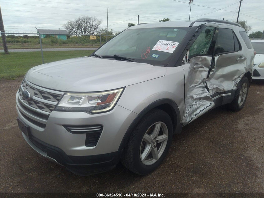 VIN 1FM5K7D8XJGA54662 2018 FORD EXPLORER XLT