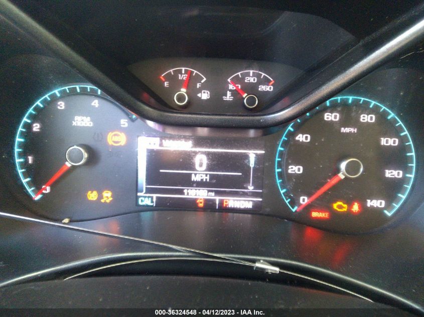 2016 CHEVROLET COLORADO 4WD Z71 - 1GCPTDE13G1269094