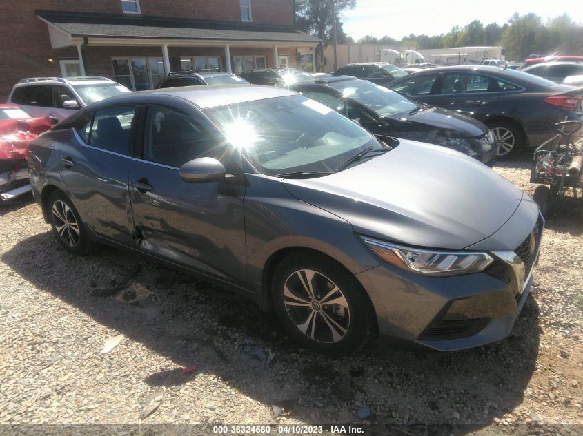 2022 NISSAN SENTRA SV - 3N1AB8CVXNY252181