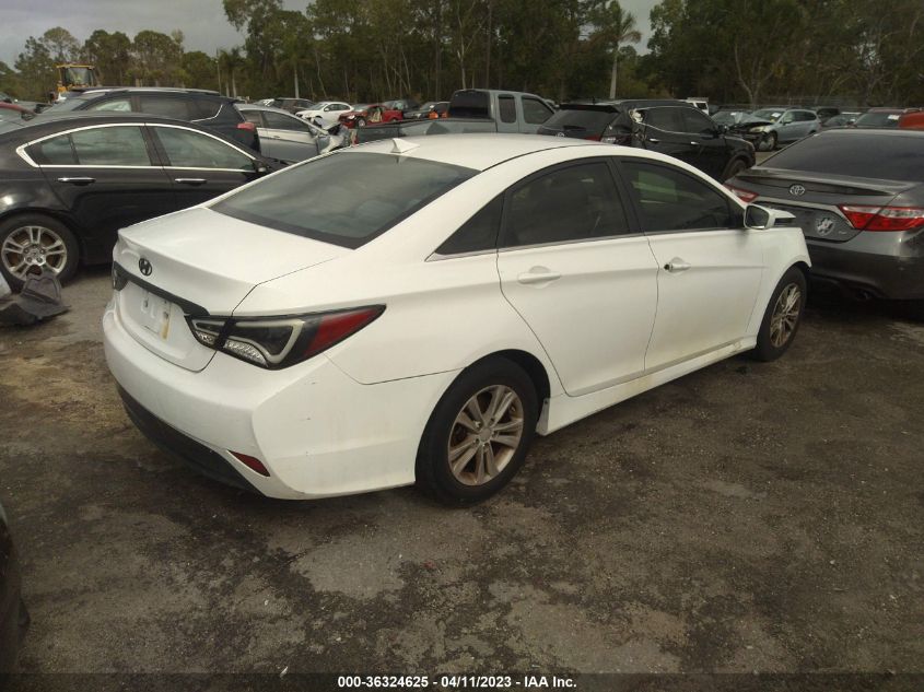 2014 HYUNDAI SONATA GLS - 5NPEB4AC5EH849664