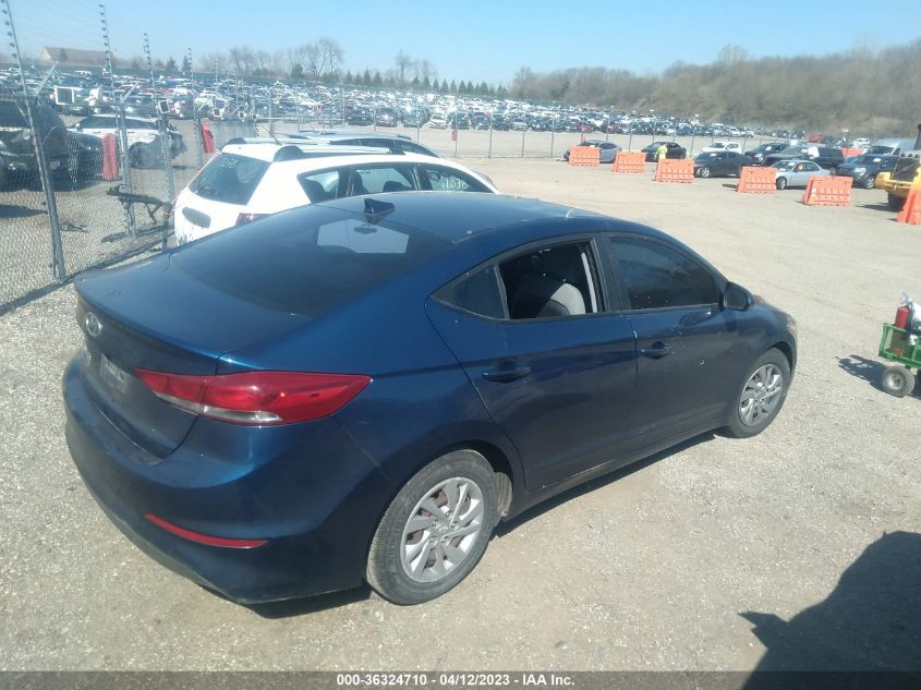 2017 HYUNDAI ELANTRA SE - 5NPD74LF8HH049062