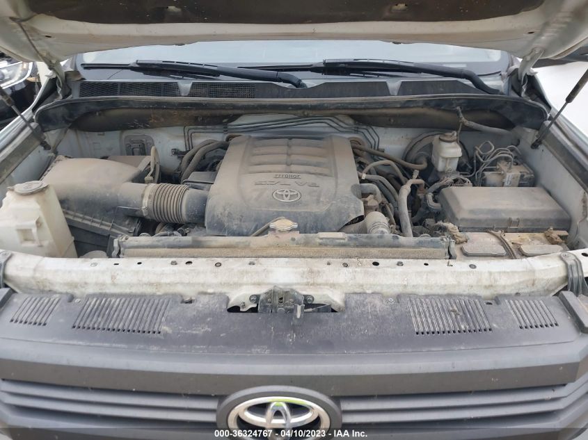 2014 TOYOTA TUNDRA 4WD TRUCK SR/SR5 - 5TFUW5F12EX411024
