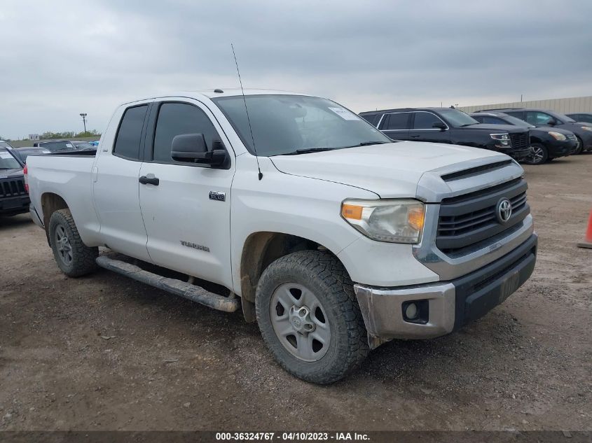 2014 TOYOTA TUNDRA 4WD TRUCK SR/SR5 - 5TFUW5F12EX411024