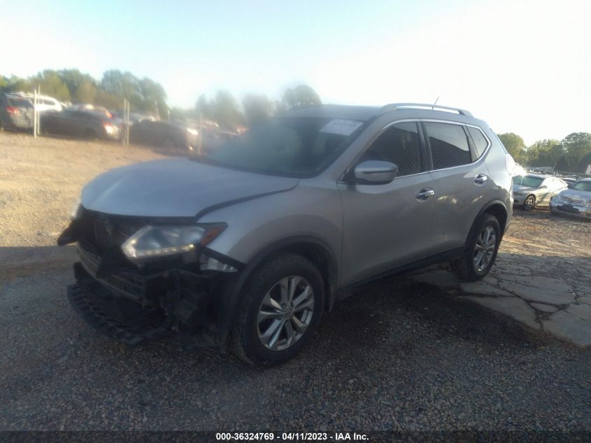 2016 NISSAN ROGUE SV - KNMAT2MV6GP650966