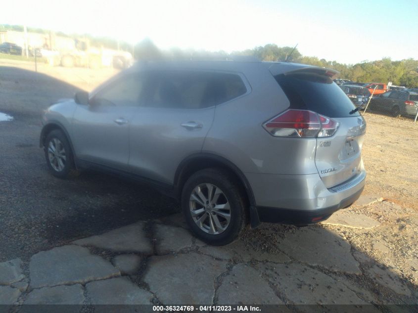 2016 NISSAN ROGUE SV - KNMAT2MV6GP650966
