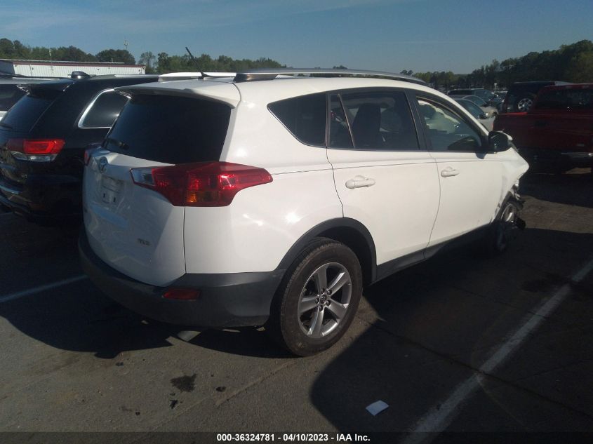 2015 TOYOTA RAV4 XLE - JTMWFREV3FJ058639