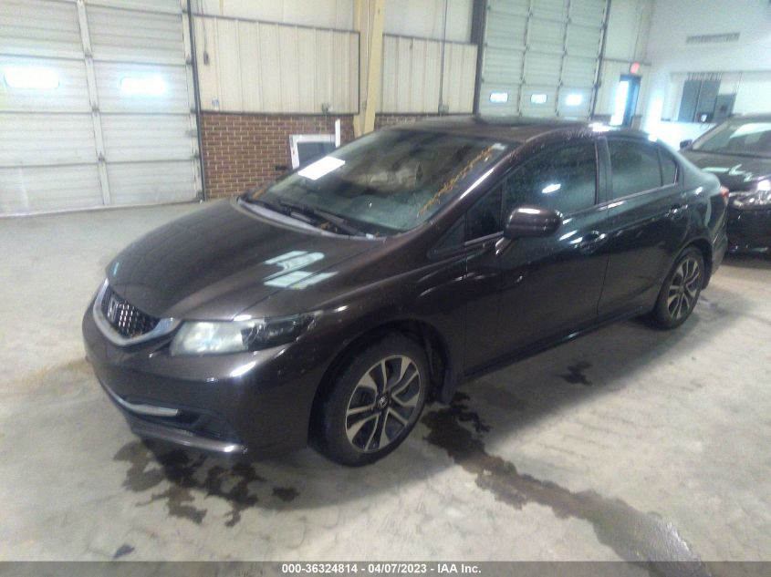 2014 HONDA CIVIC SEDAN EX - 2HGFB2F87EH516650