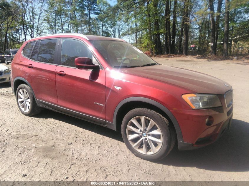 2013 BMW X3 XDRIVE28I - 5UXWX9C5XD0A19034