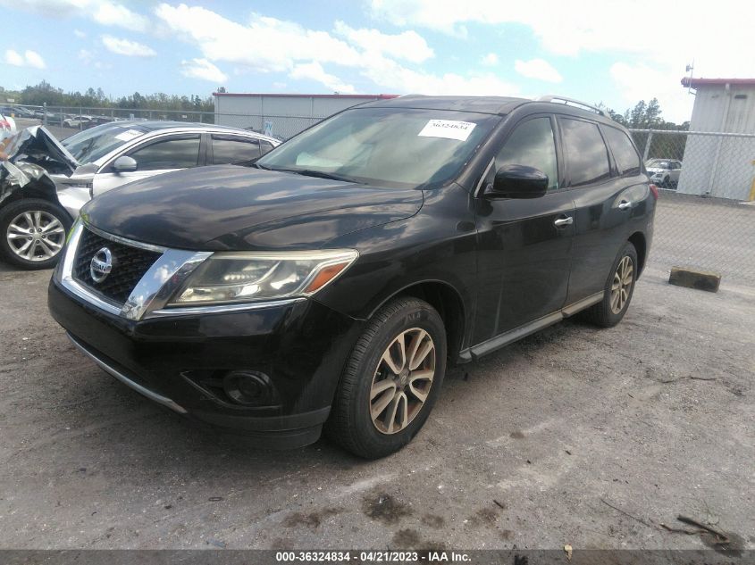 2013 NISSAN PATHFINDER SV - 5N1AR2MN4DC637646