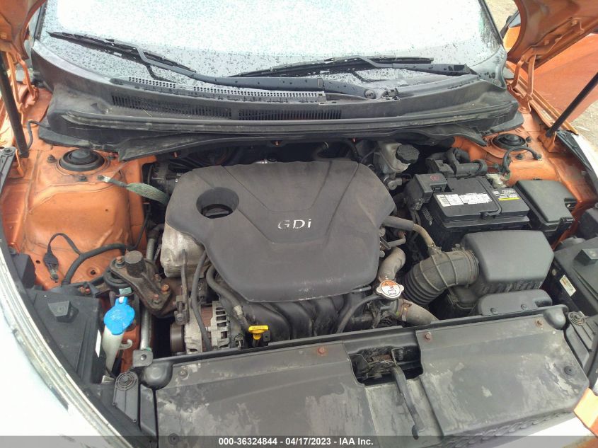 2013 HYUNDAI VELOSTER W/BLACK INT - KMHTC6AD2DU173019