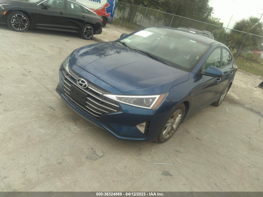VIN 5NPD84LFXKH461990 2019 HYUNDAI ELANTRA SEL