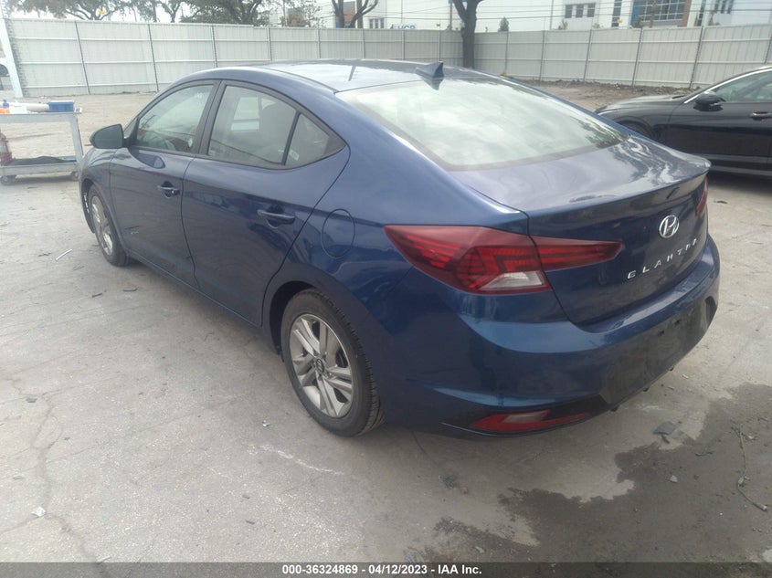 VIN 5NPD84LFXKH461990 2019 HYUNDAI ELANTRA SEL