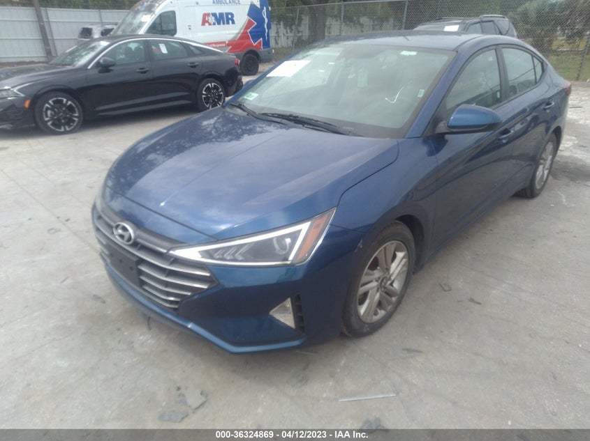 VIN 5NPD84LFXKH461990 2019 HYUNDAI ELANTRA SEL