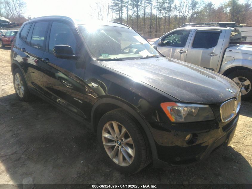 2013 BMW X3 XDRIVE28I - 5UXWX9C54D0A23936