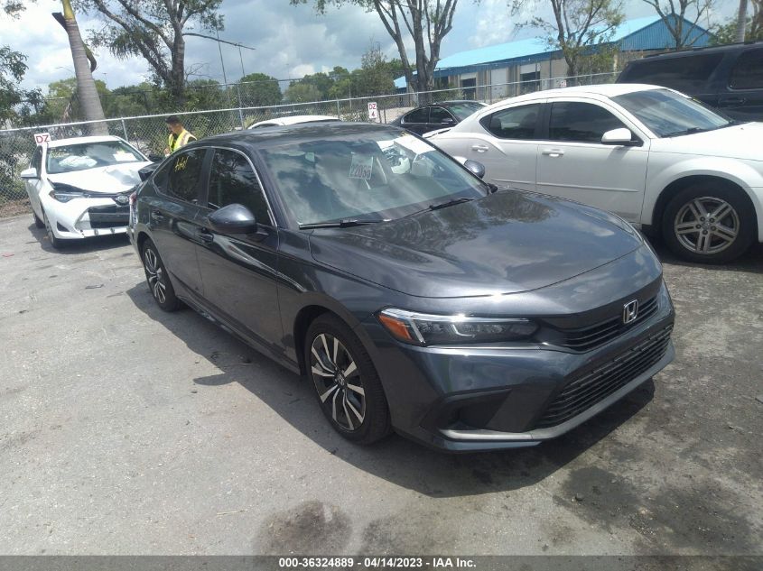 2022 HONDA CIVIC SEDAN EX - JHMFE1F76NX008445