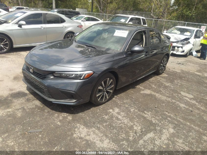 2022 HONDA CIVIC SEDAN EX - JHMFE1F76NX008445