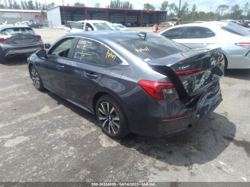 2022 HONDA CIVIC SEDAN EX - JHMFE1F76NX008445