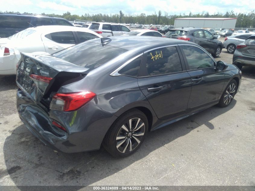 2022 HONDA CIVIC SEDAN EX - JHMFE1F76NX008445