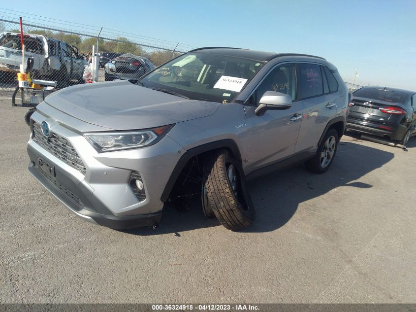 2019 TOYOTA RAV4 HYBRID LIMITED - JTMDWRFV7KD518982