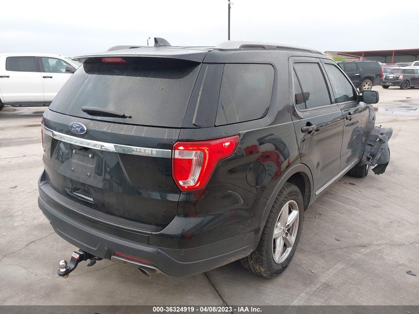 VIN 1FM5K7D86JGC54258 2018 FORD EXPLORER XLT