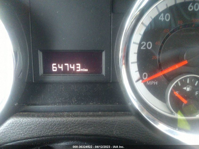 2013 DODGE GRAND CARAVAN SE - 2C4RDGBGXDR703762