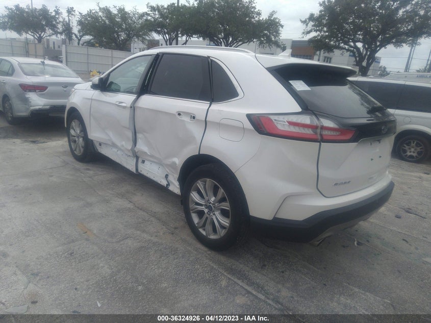 VIN 2FMPK4K93KBB75237 2019 FORD EDGE TITANIUM
