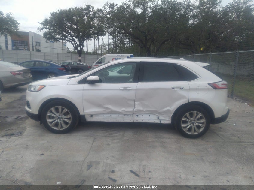 VIN 2FMPK4K93KBB75237 2019 FORD EDGE TITANIUM