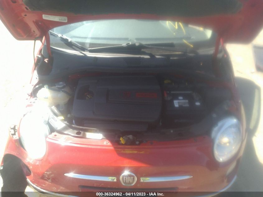 2015 FIAT 500C LOUNGE 3C3CFFERXFT603687