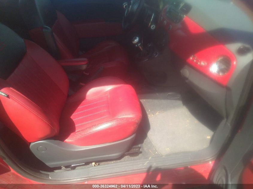 2015 FIAT 500C LOUNGE 3C3CFFERXFT603687