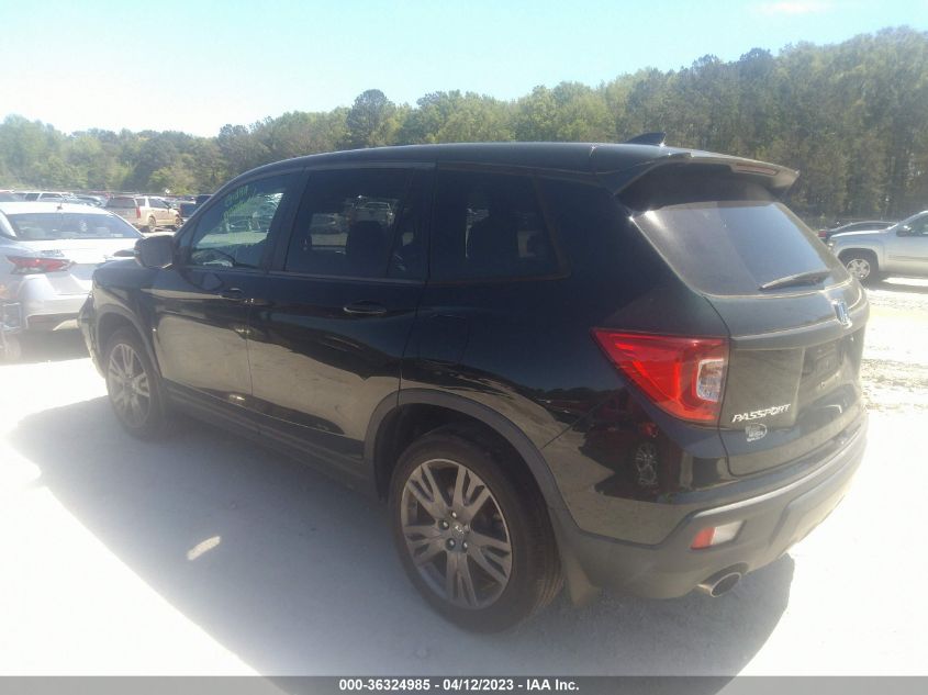 2019 HONDA PASSPORT EX-L 5FNYF7H55KB008660