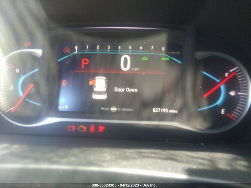 2019 HONDA PASSPORT EX-L 5FNYF7H55KB008660