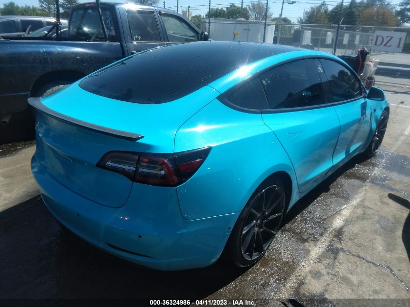 2018 TESLA MODEL 3 RANGE BATTERY - 5YJ3E1EAXJF058450