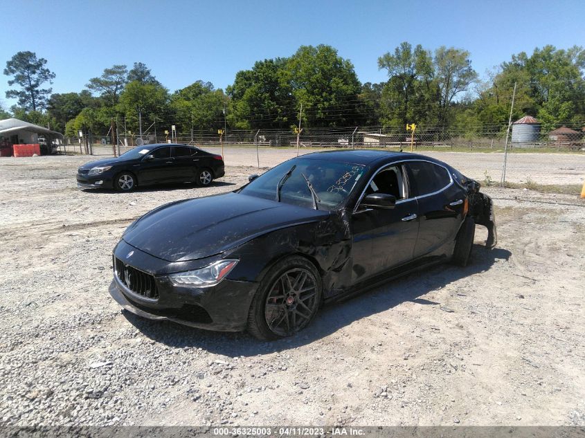 2014 MASERATI GHIBLI S Q4 ZAM57RTA0E1091665