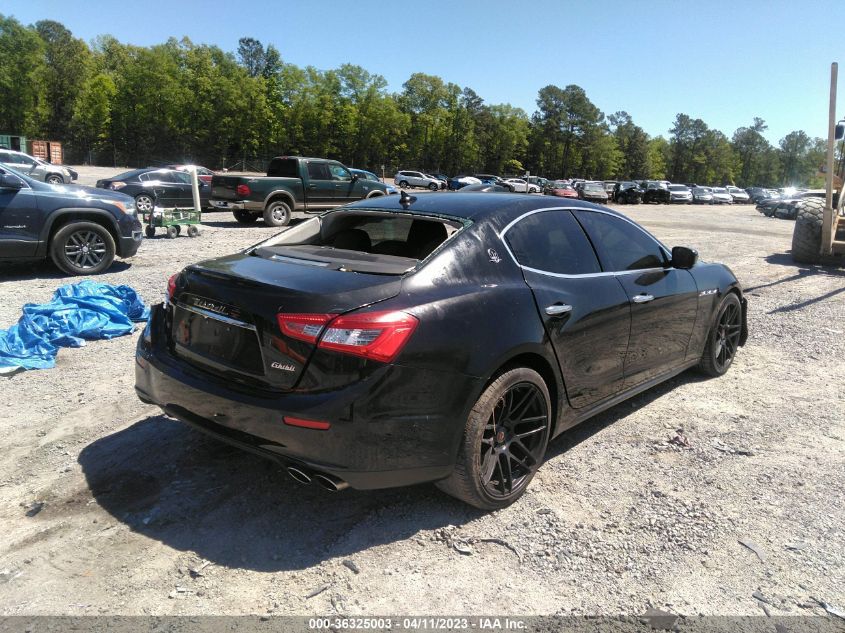 2014 MASERATI GHIBLI S Q4 ZAM57RTA0E1091665