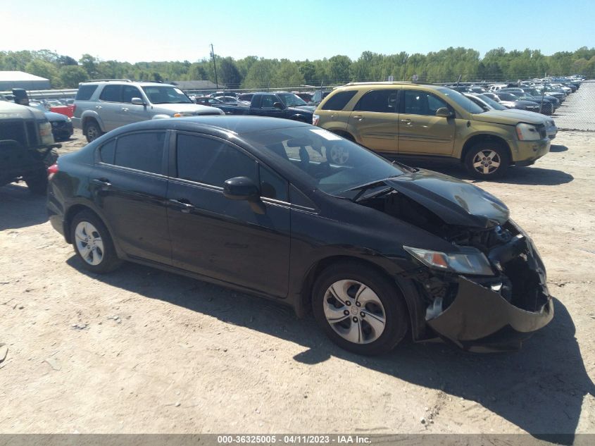 2013 HONDA CIVIC SDN LX - 2HGFB2F50DH585796
