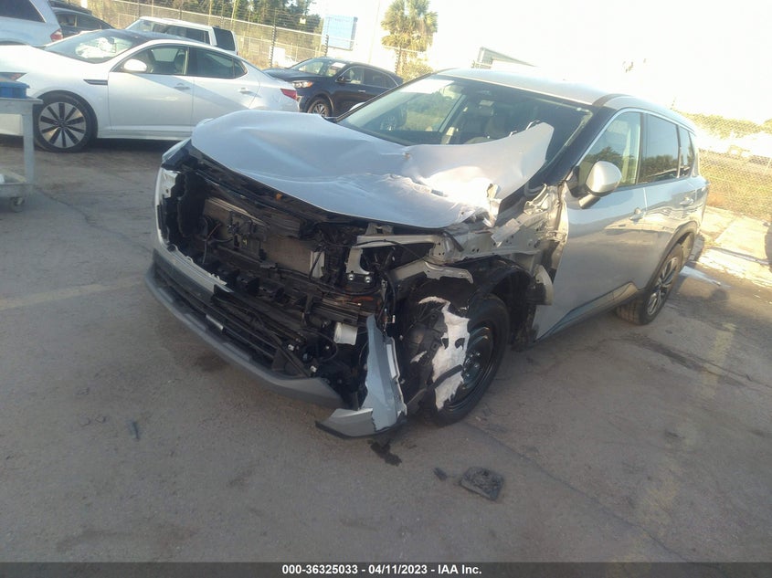 VIN 5N1AT3BAXMC757992 2021 NISSAN ROGUE SV