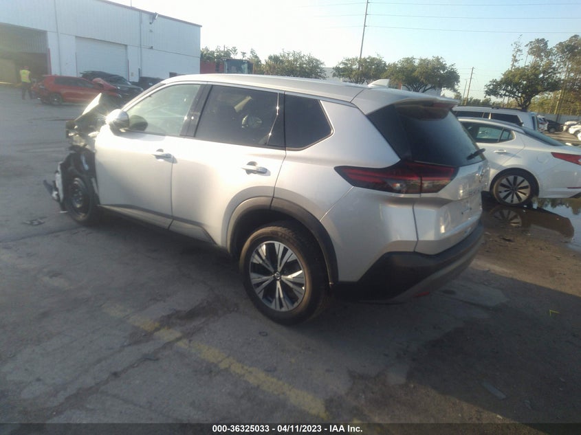 VIN 5N1AT3BAXMC757992 2021 NISSAN ROGUE SV