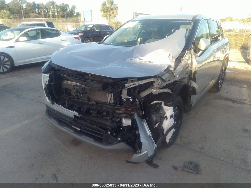 VIN 5N1AT3BAXMC757992 2021 NISSAN ROGUE SV