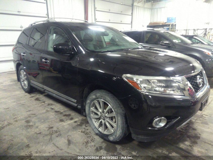 2016 NISSAN PATHFINDER SL - 5N1AR2MM6GC612985