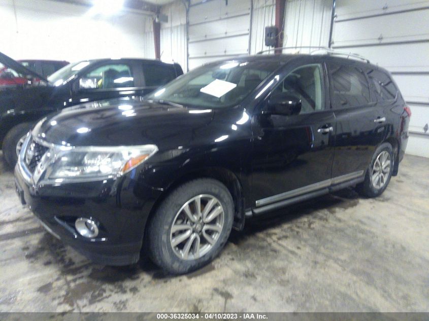 2016 NISSAN PATHFINDER SL - 5N1AR2MM6GC612985