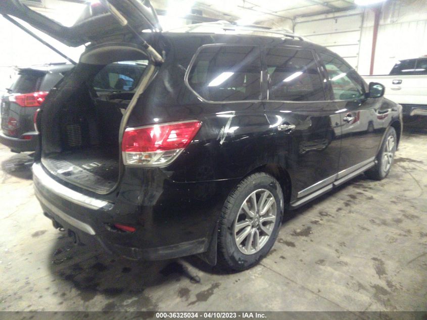 2016 NISSAN PATHFINDER SL - 5N1AR2MM6GC612985