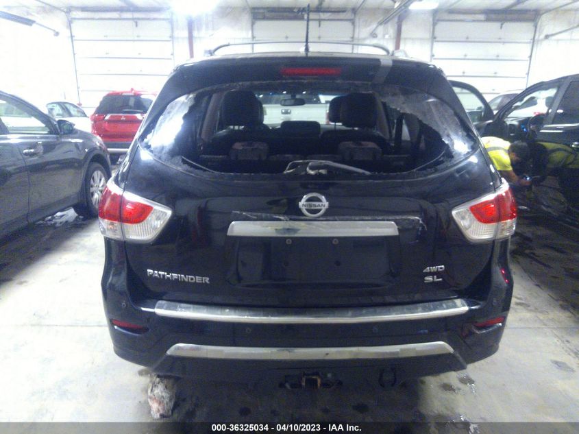 2016 NISSAN PATHFINDER SL - 5N1AR2MM6GC612985