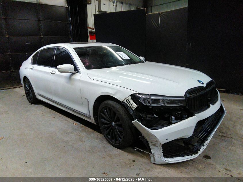2021 BMW 7 SERIES 740I XDRIVE - WBA7T4C03MCG03831