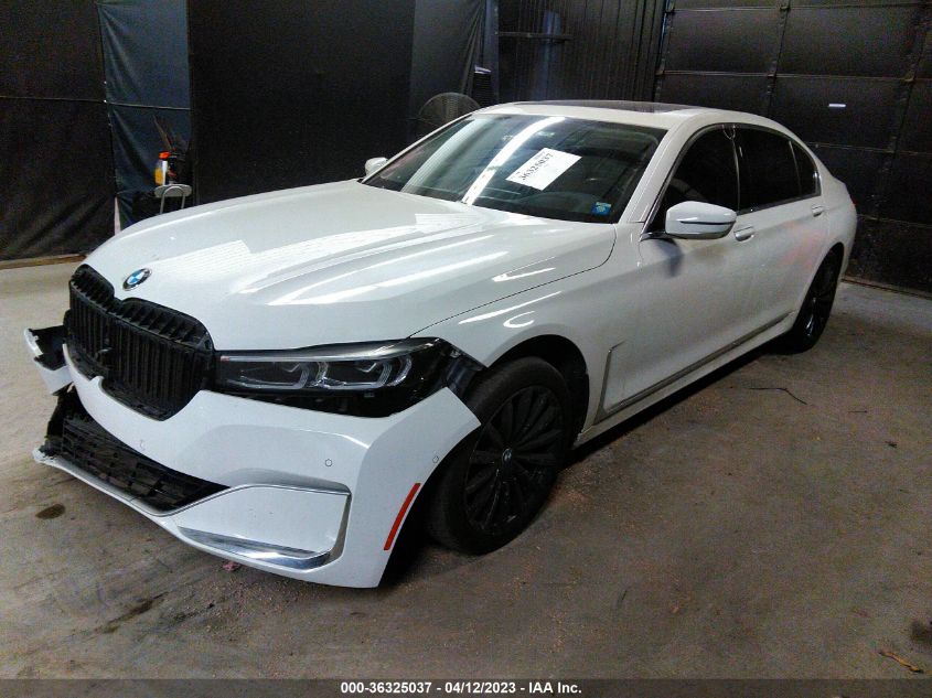 2021 BMW 7 SERIES 740I XDRIVE - WBA7T4C03MCG03831