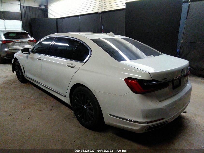 2021 BMW 7 SERIES 740I XDRIVE - WBA7T4C03MCG03831