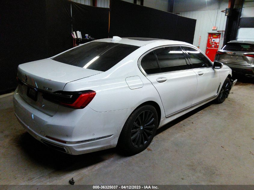 2021 BMW 7 SERIES 740I XDRIVE - WBA7T4C03MCG03831