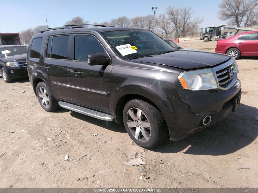 2013 HONDA PILOT TOURING - 5FNYF4H90DB026312
