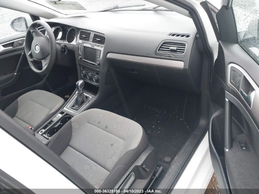2016 VOLKSWAGEN E-GOLF SE WVWKP7AU2GW915406
